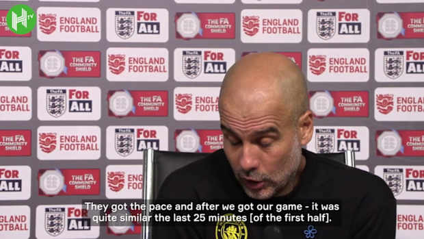 Guardiola praises players after Liverpool defeat: 'They gave everything'